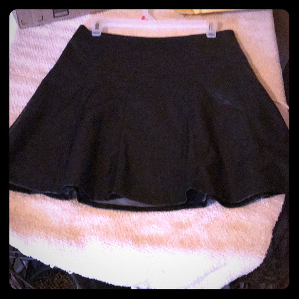 NWOT Faux Leather Mini Skirt